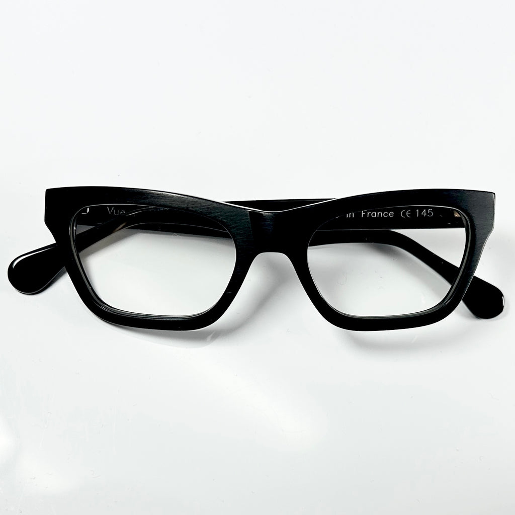 VUE DC JAK 100 Men's Eyeglasses Frame in Matt Black - Authentic New