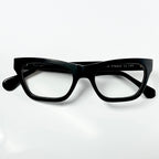 VUE DC JAK 100 Men's Eyeglasses Frame in Matt Black - Authentic New