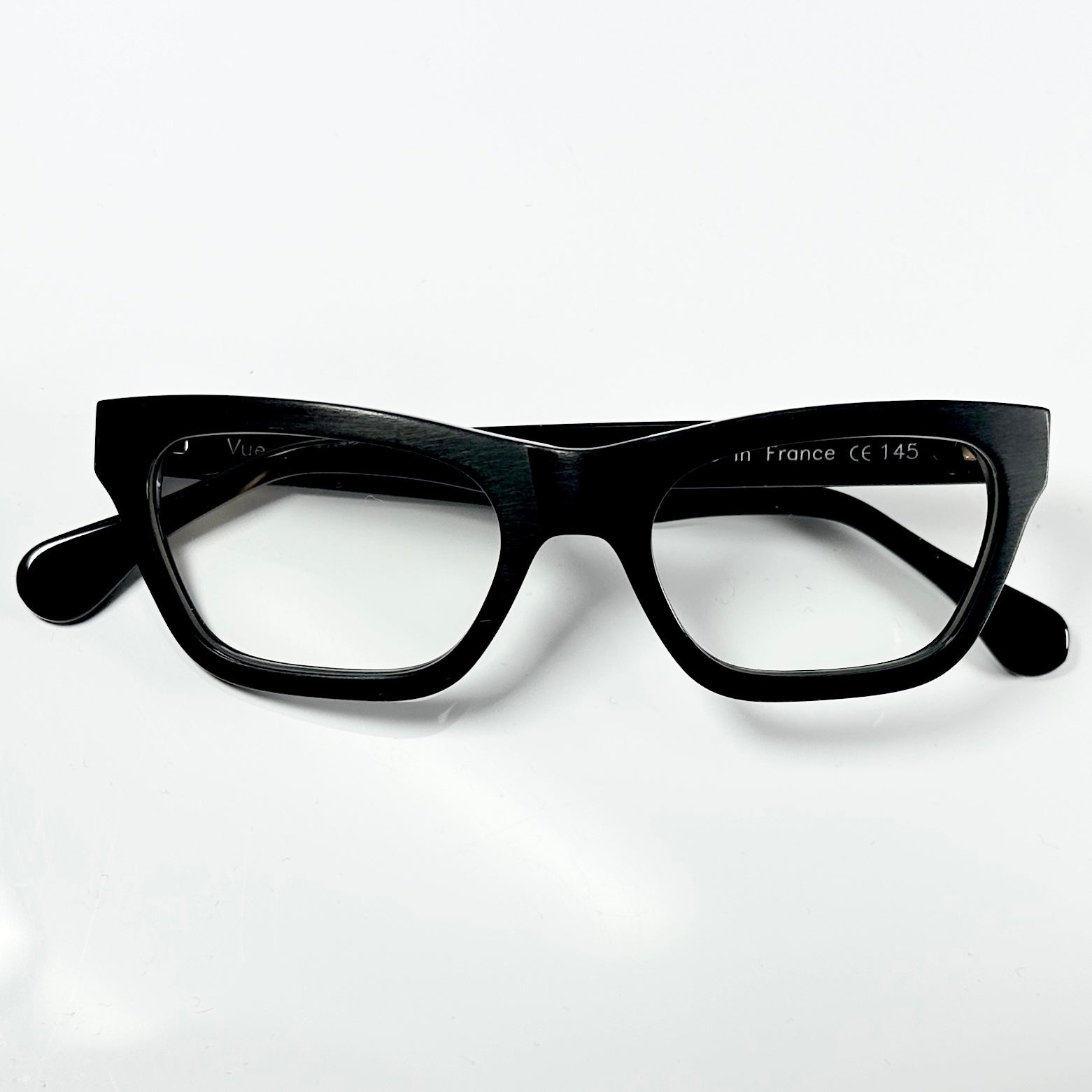 VUE DC JAK 100 Men's Eyeglasses Frame in Matt Black - Authentic New