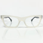 VUE DC JAK Unisex Eyeglasses Frame in White/Black - Authentic New