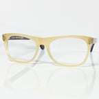 VUE DC DAN Unisex Eyeglasses Frame in Yellow/Tortoise - Authentic New