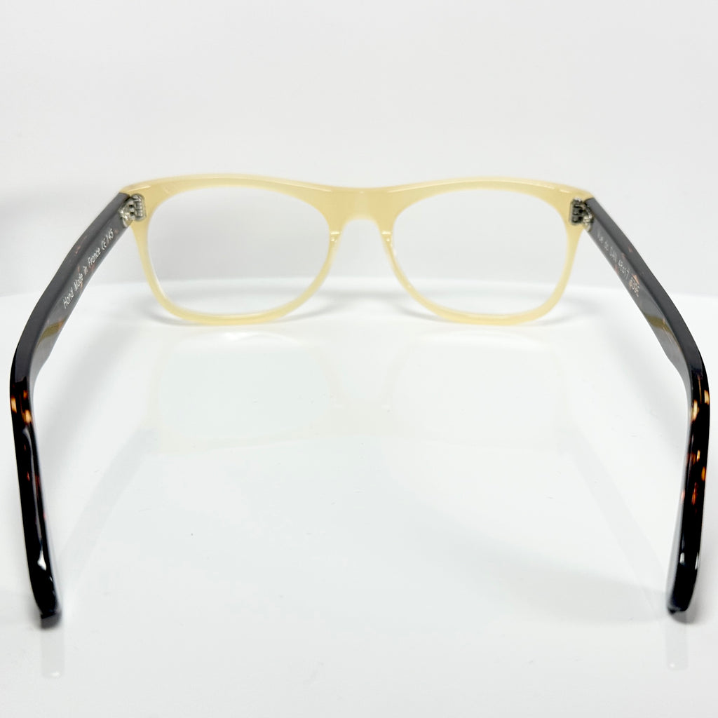 VUE DC DAN Unisex Eyeglasses Frame in Yellow/Tortoise - Authentic New
