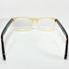 VUE DC DAN Unisex Eyeglasses Frame in Yellow/Tortoise - Authentic New