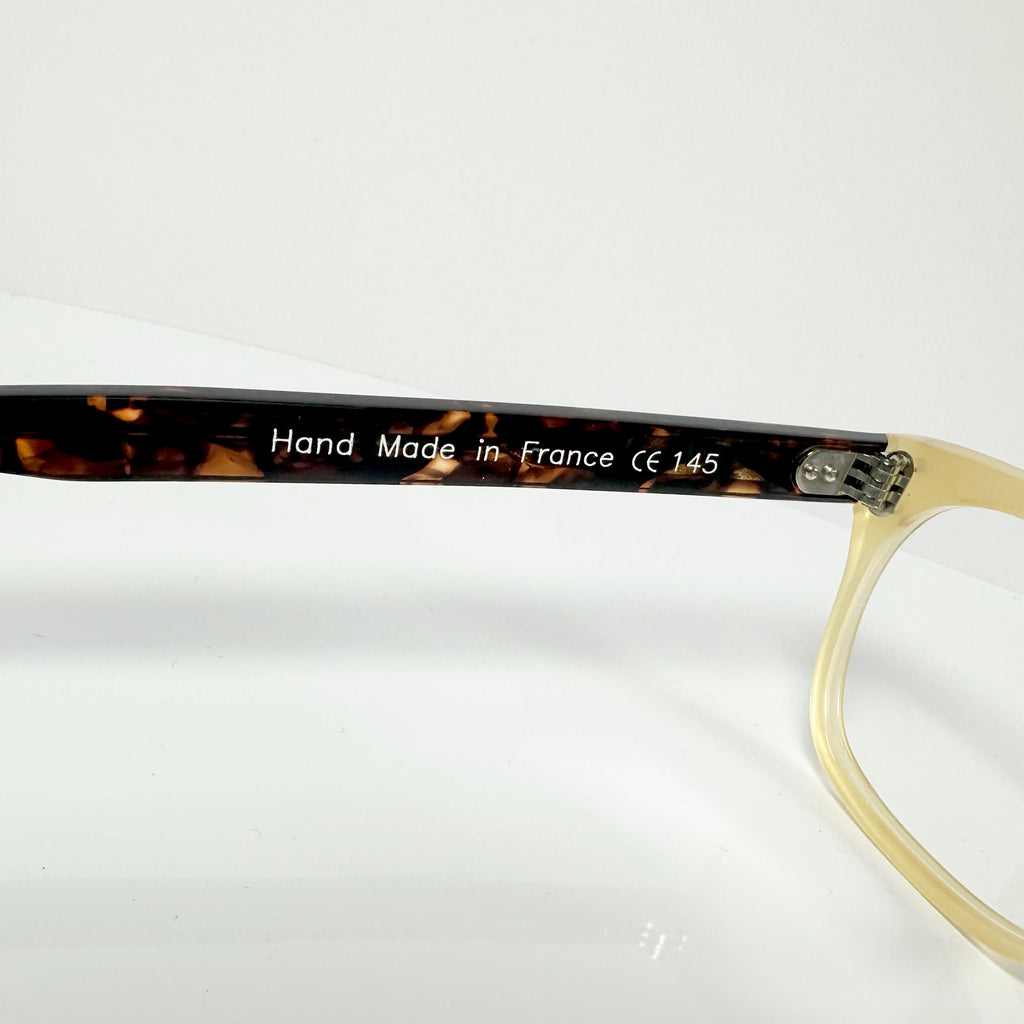VUE DC DAN Unisex Eyeglasses Frame in Yellow/Tortoise - Authentic New
