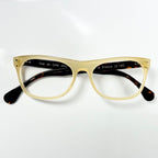 VUE DC DAN Unisex Eyeglasses Frame in Yellow/Tortoise - Authentic New