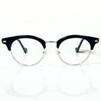 Moncler ML5020 V 001 Unisex Eyeglasses Frame in Black/Gold - Authentic New