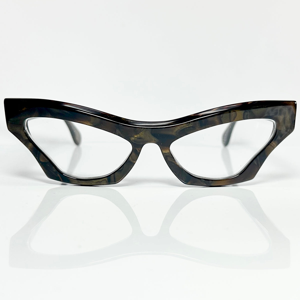 VUE DC LYZ B33 Women's Eyeglasses Frame in Marble - Authentic New