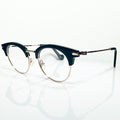 Moncler ML5020 V 001 Unisex Eyeglasses Frame in Black/Gold - Authentic New