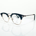 Moncler ML5020 V 001 Unisex Eyeglasses Frame in Black/Gold - Authentic New
