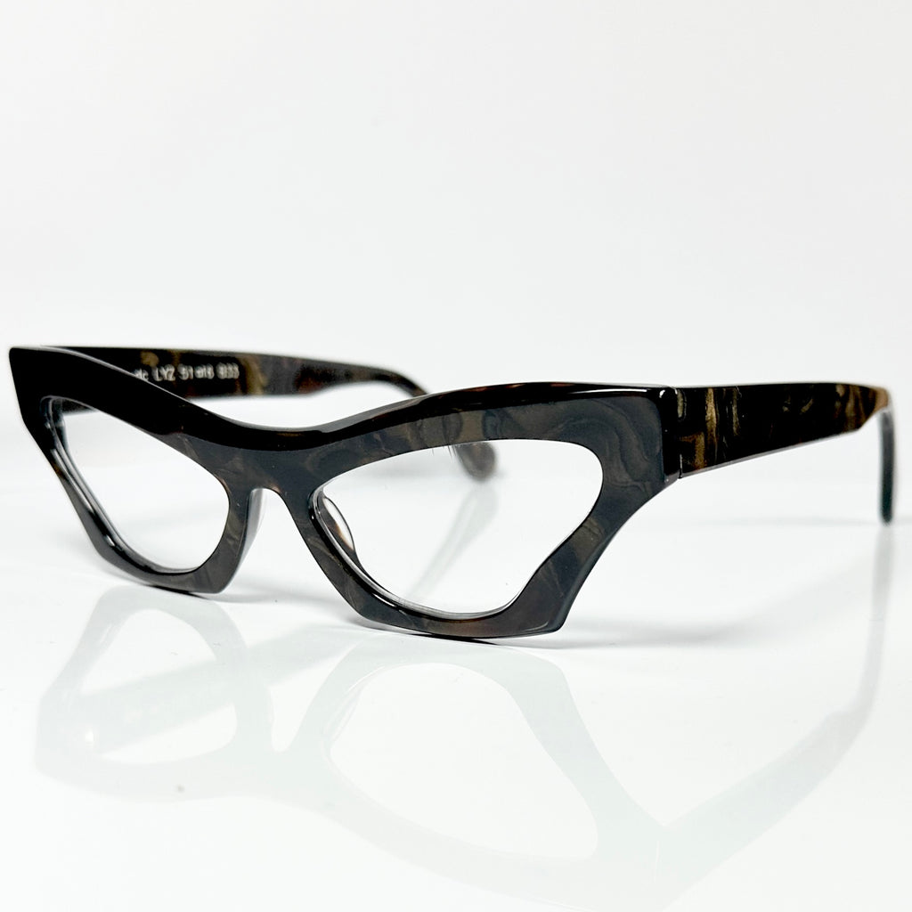 VUE DC LYZ B33 Women's Eyeglasses Frame in Marble - Authentic New