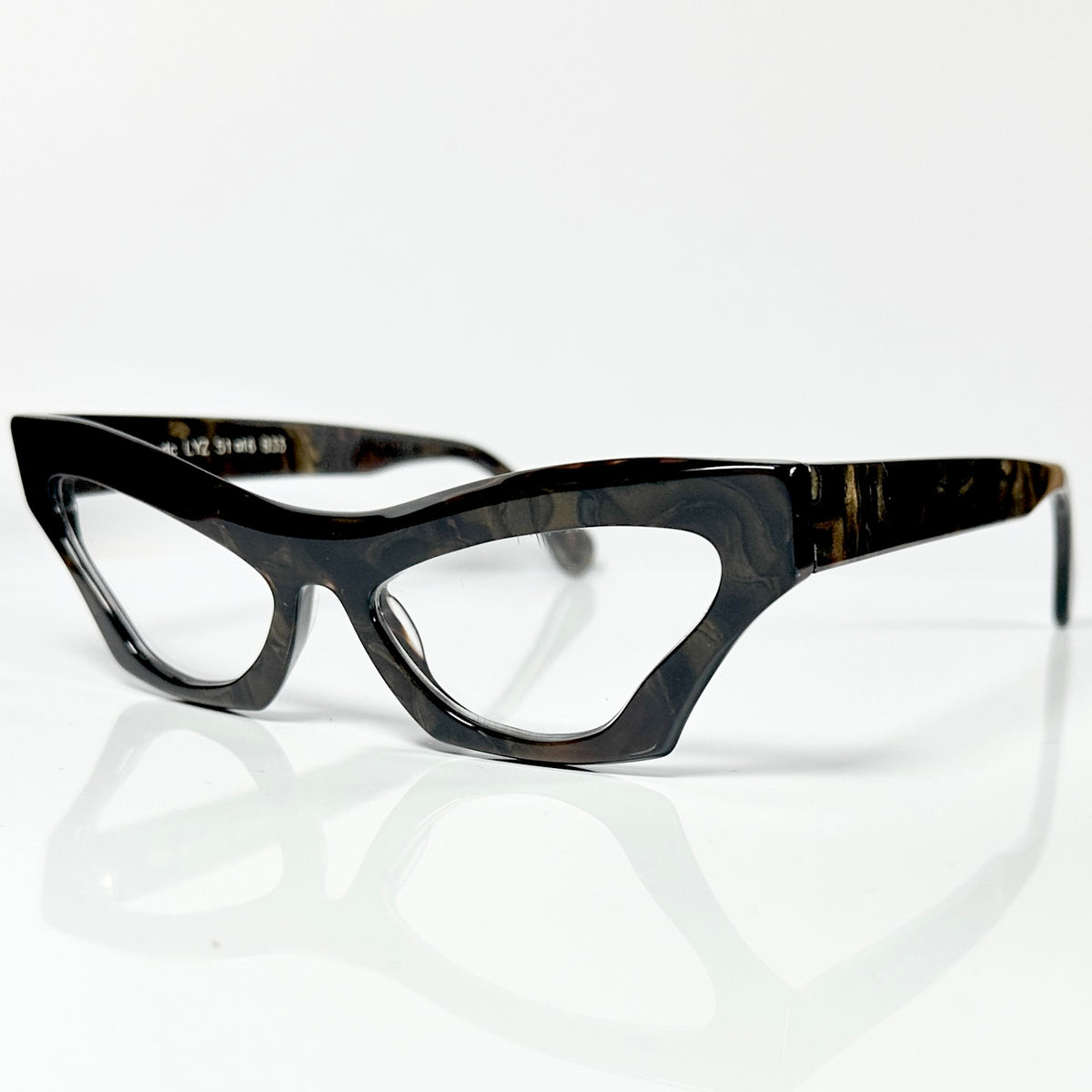 VUE DC LYZ B33 Women's Eyeglasses Frame in Marble - Authentic New