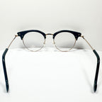 Moncler ML5020 V 001 Unisex Eyeglasses Frame in Black/Gold - Authentic New
