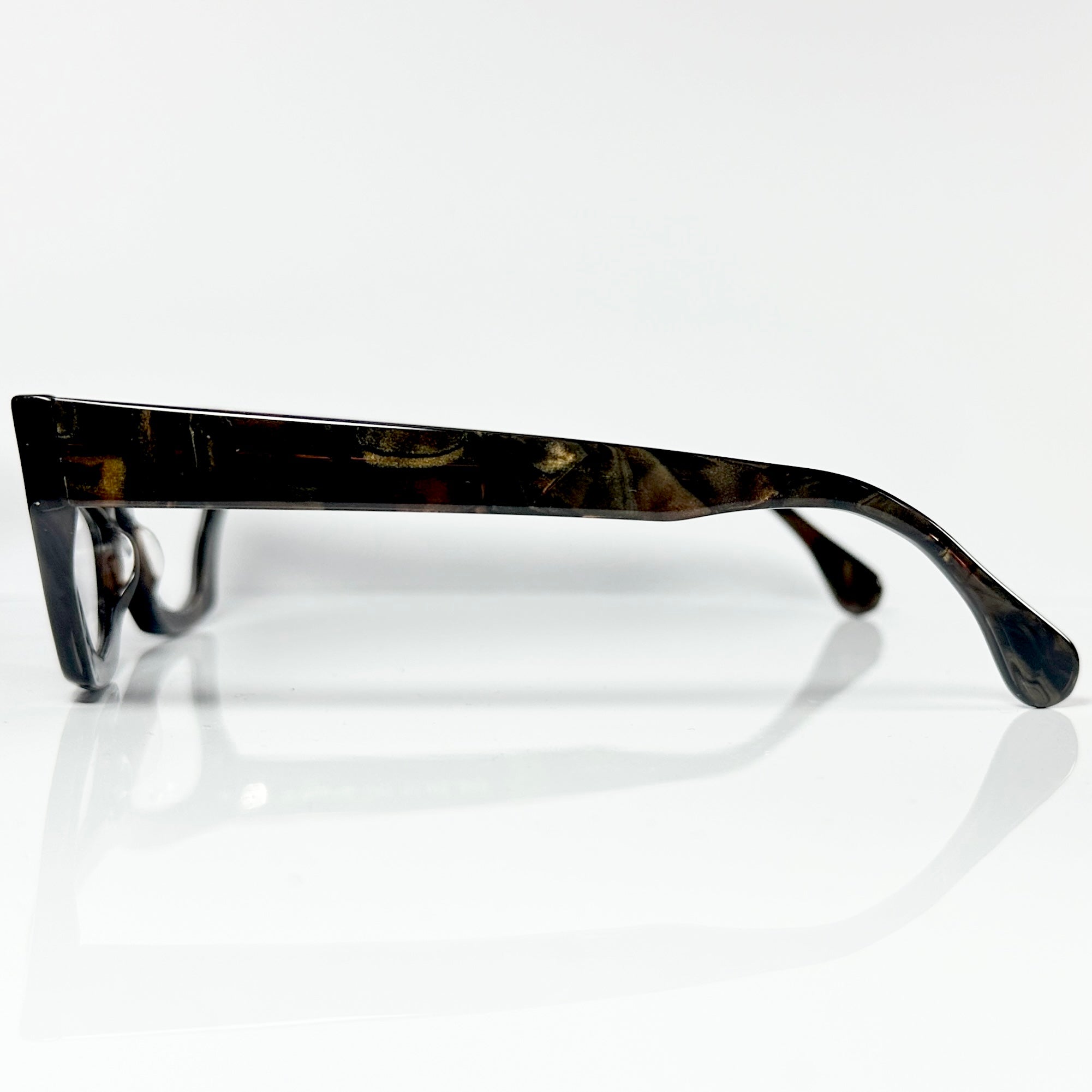 VUE DC LYZ B33 Women's Eyeglasses Frame in Marble - Authentic New