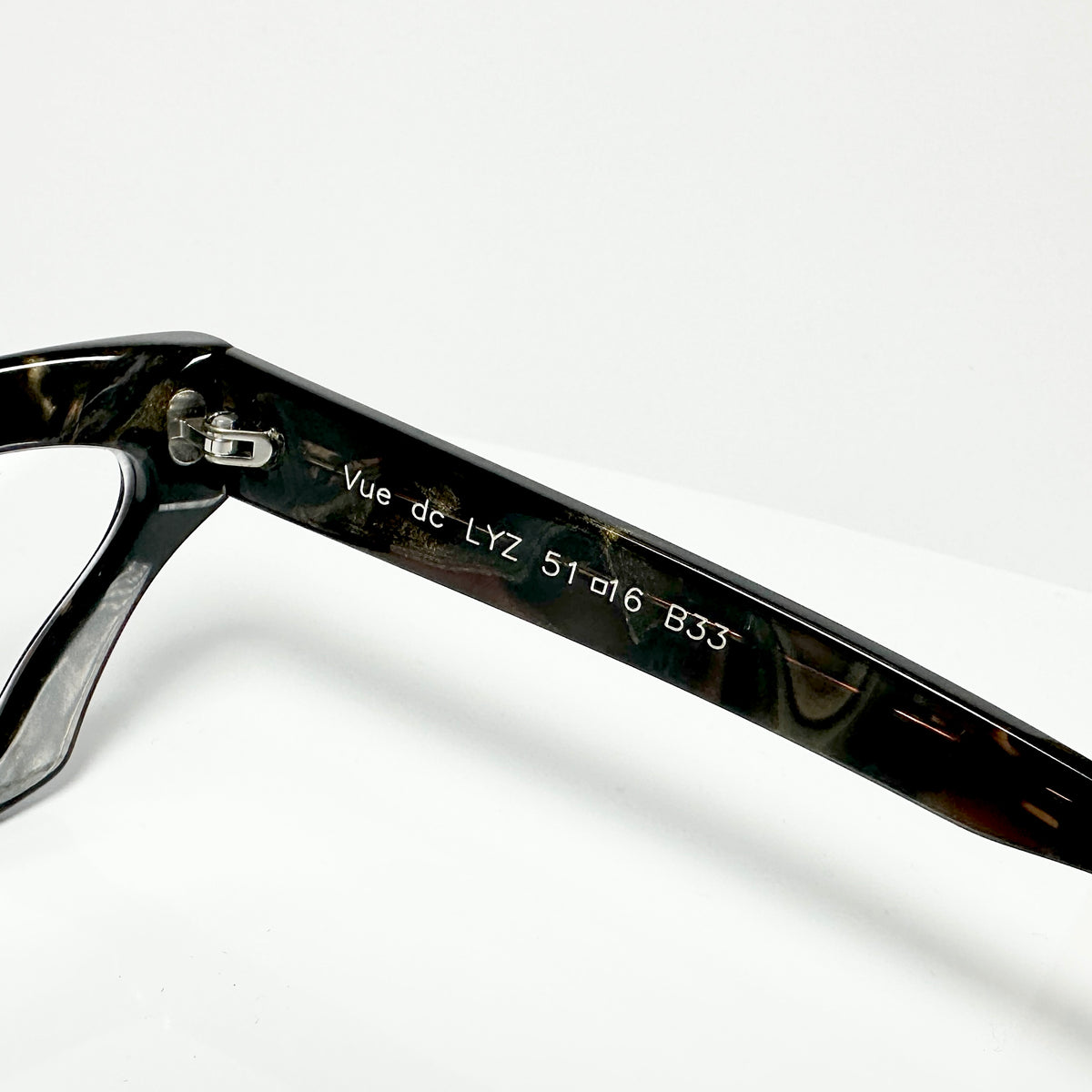 VUE DC LYZ B33 Women's Eyeglasses Frame in Marble - Authentic New