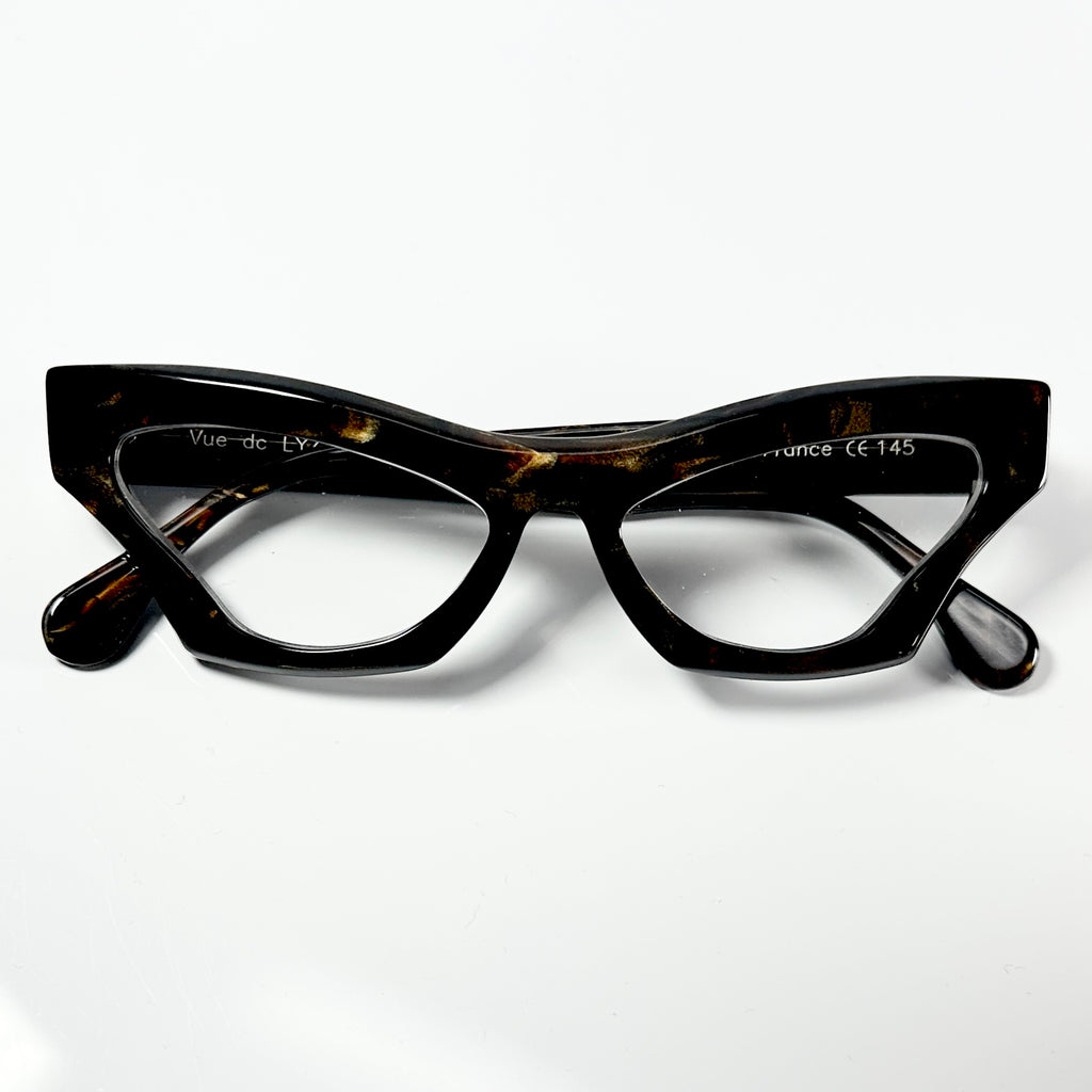 VUE DC LYZ B33 Women's Eyeglasses Frame in Marble - Authentic New