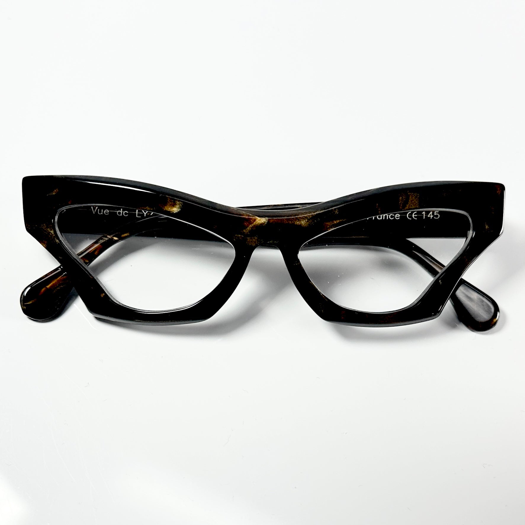 VUE DC LYZ B33 Women's Eyeglasses Frame in Marble - Authentic New