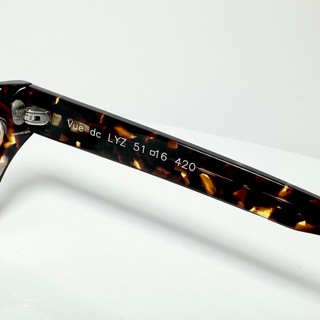 VUE DC LYZ 420 Women's Eyeglasses Frame in Tortoise - Authentic New