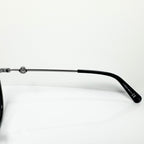 Moncler ML5129 001 Men's Eyeglasses Frame in Black/Gunmetal - Authentic New