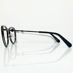 Moncler ML5129 001 Men's Eyeglasses Frame in Black/Gunmetal - Authentic New