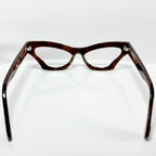 VUE DC LYZ 300 Women's Eyeglasses Frame in Wood Texture - Authentic New