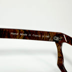 VUE DC LYZ 300 Women's Eyeglasses Frame in Wood Texture - Authentic New