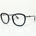 Moncler ML5129 001 Men's Eyeglasses Frame in Black/Gunmetal - Authentic New