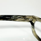 VUE DC ROK Women's Eyeglasses Frame in Grey Black Horn - Authentic New