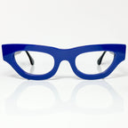 VUE DC ROK Women's Eyeglasses Frame in Blue/Black - Authentic New