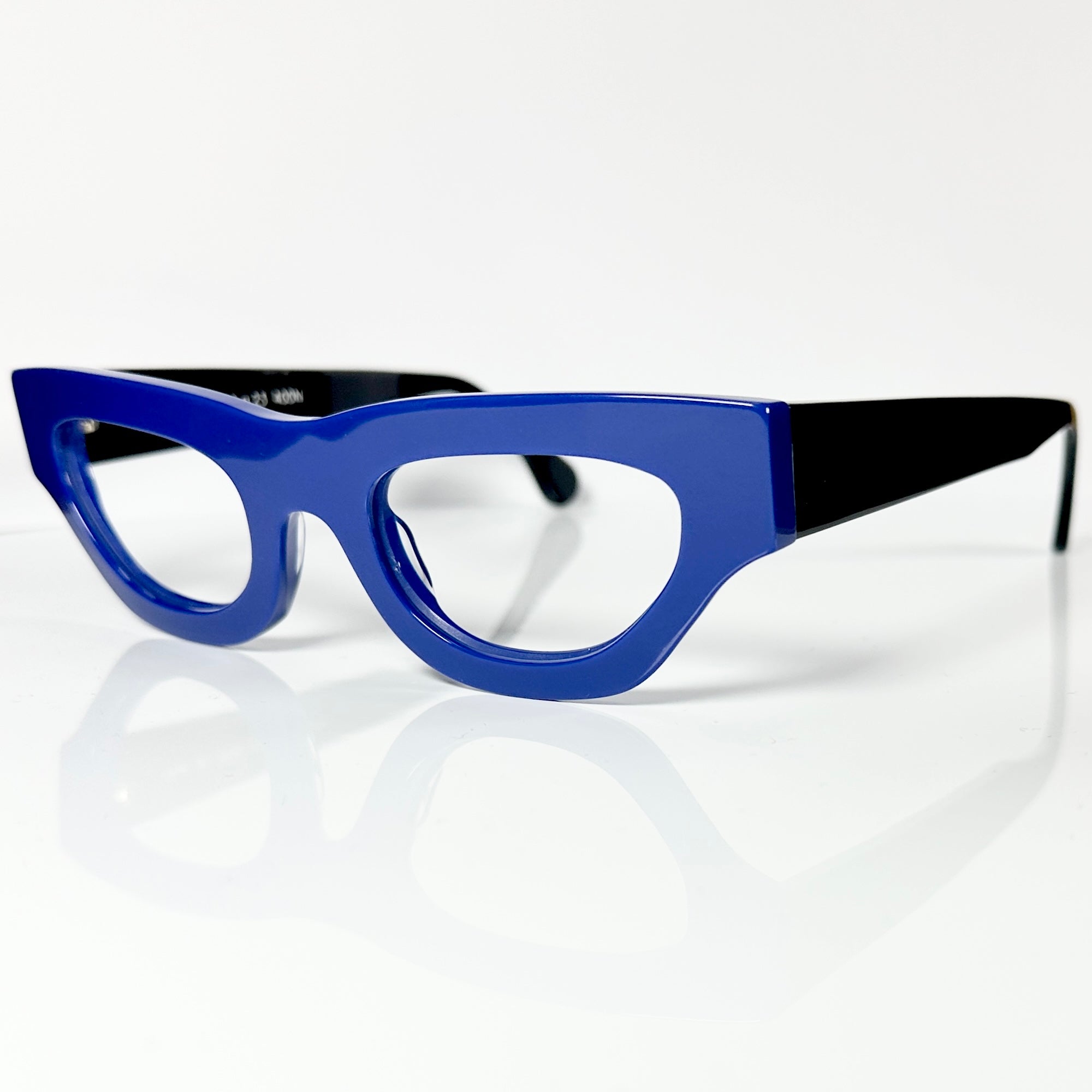 VUE DC ROK Women's Eyeglasses Frame in Blue/Black - Authentic New