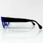 VUE DC ROK Women's Eyeglasses Frame in Blue/Black - Authentic New