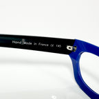 VUE DC ROK Women's Eyeglasses Frame in Blue/Black - Authentic New