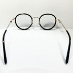 Moncler ML5130 V 052 Women's Eyeglasses Frame in Havana/Gold - Authentic New