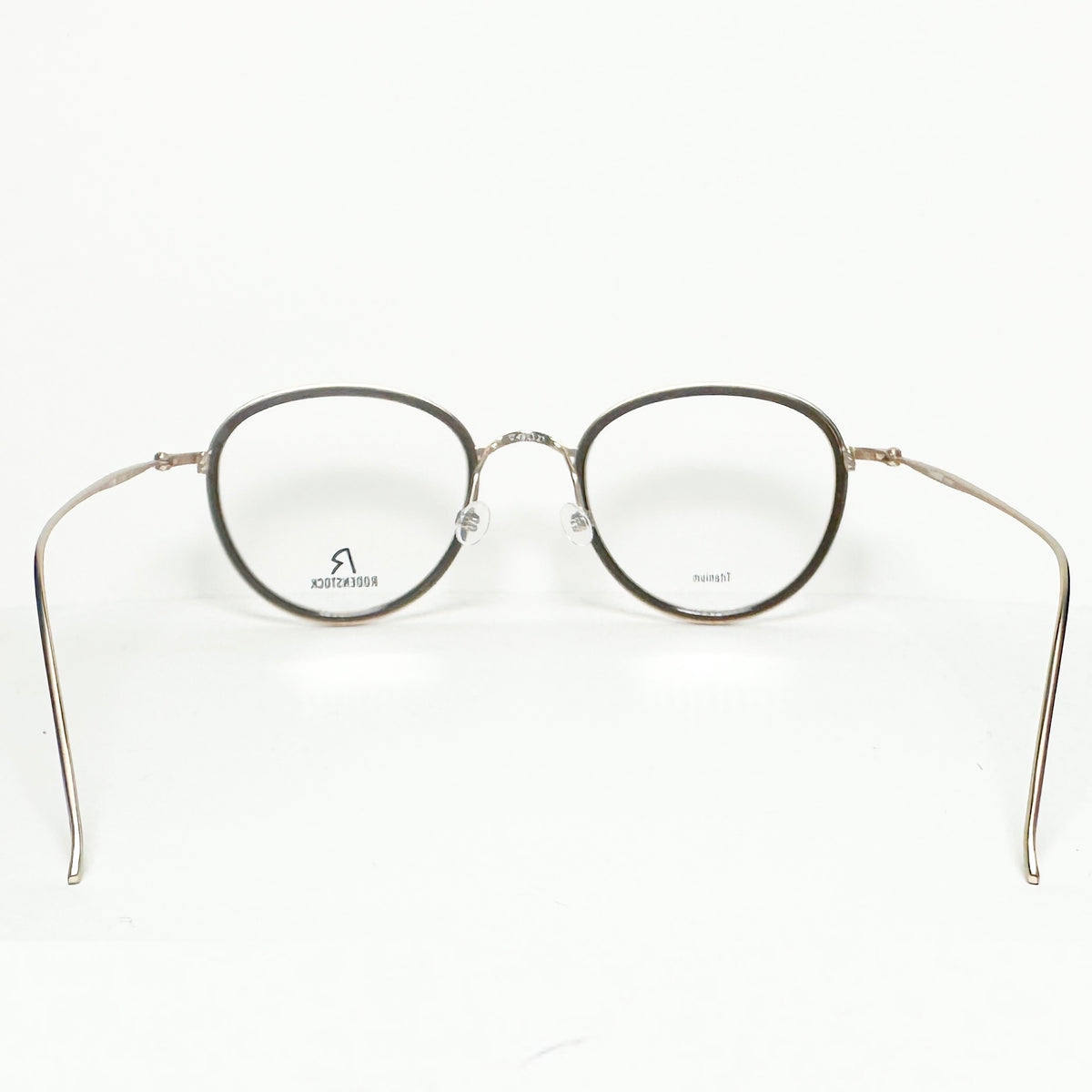 RODENSTOCK R7096 B  Eyeglasses Frames in Brown/Light Gold - Authentic New