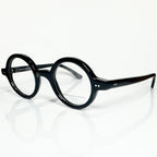 FRANCOIS PINTON CORBU Ni Round Eyeglasses Frames in Black -  Authentic New