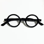 FRANCOIS PINTON CORBU Ni Round Eyeglasses Frames in Black -  Authentic New