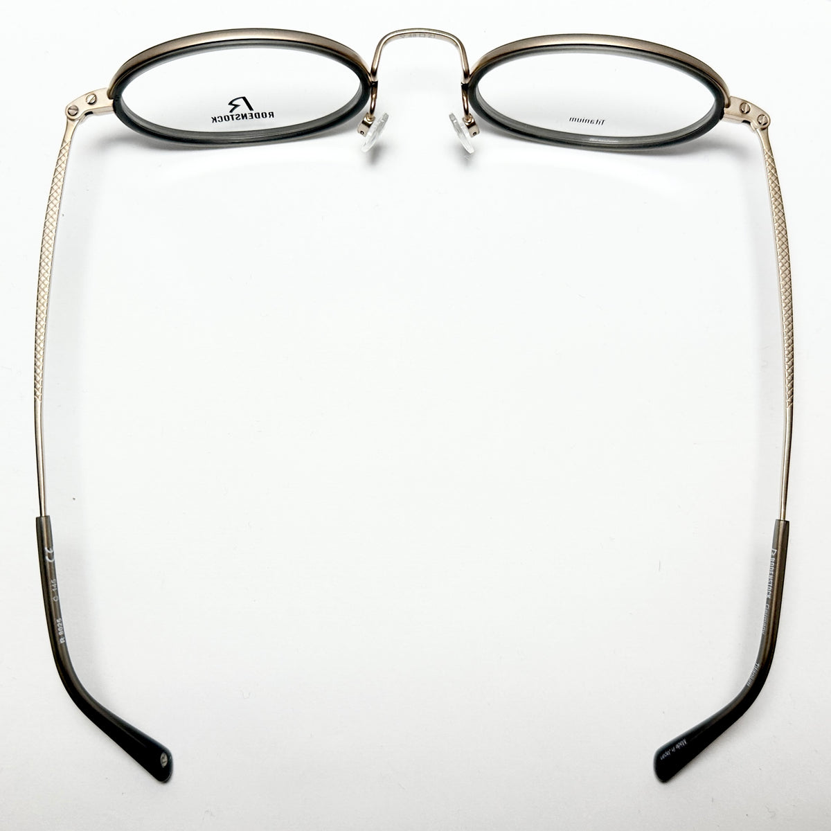RODENSTOCK R8025 C Eyeglasses Frames in Gold/Olive - Authentic New