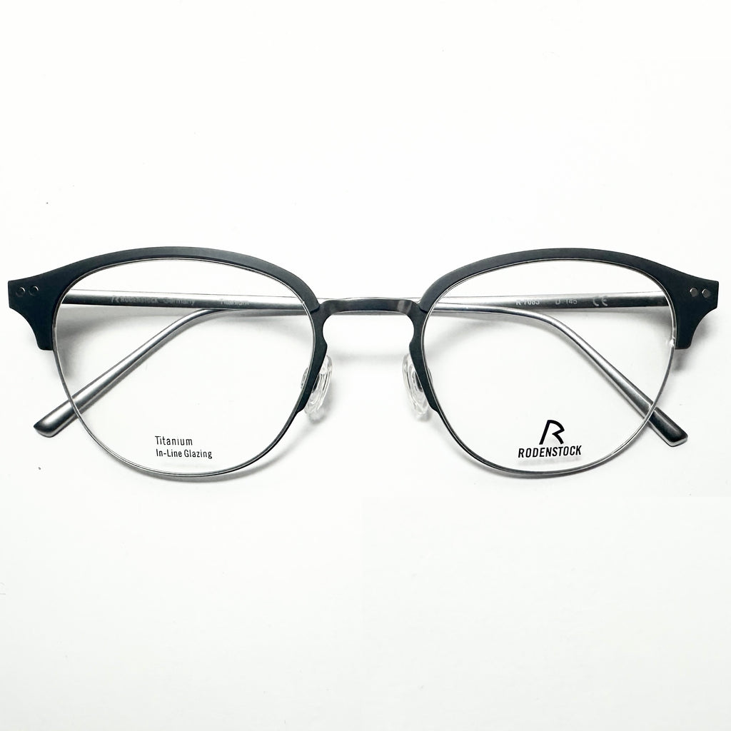 RODENSTOCK R7083 D Unisex Eyeglasses Frames in Grey/Silver - Authentic New