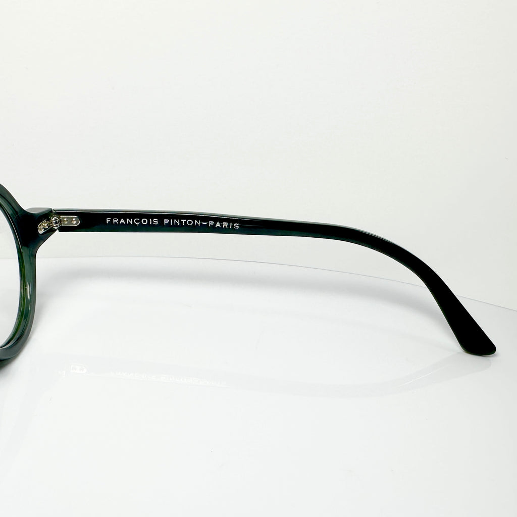 FRANCOIS PINTON CORBU GG Round Eyeglasses Frames in Green -  Authentic New