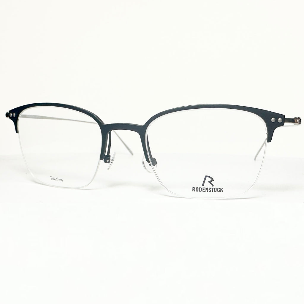 RODENSTOCK R7086 A Eyeglasses Frames in Black/Silver - Authentic New