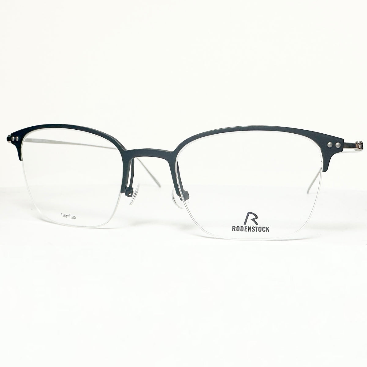 RODENSTOCK R7086 A Eyeglasses Frames in Black/Silver - Authentic New