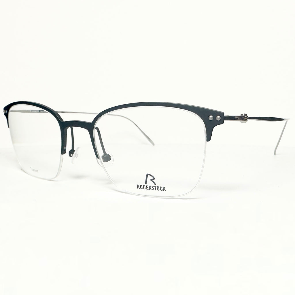 RODENSTOCK R7086 A Eyeglasses Frames in Black/Silver - Authentic New