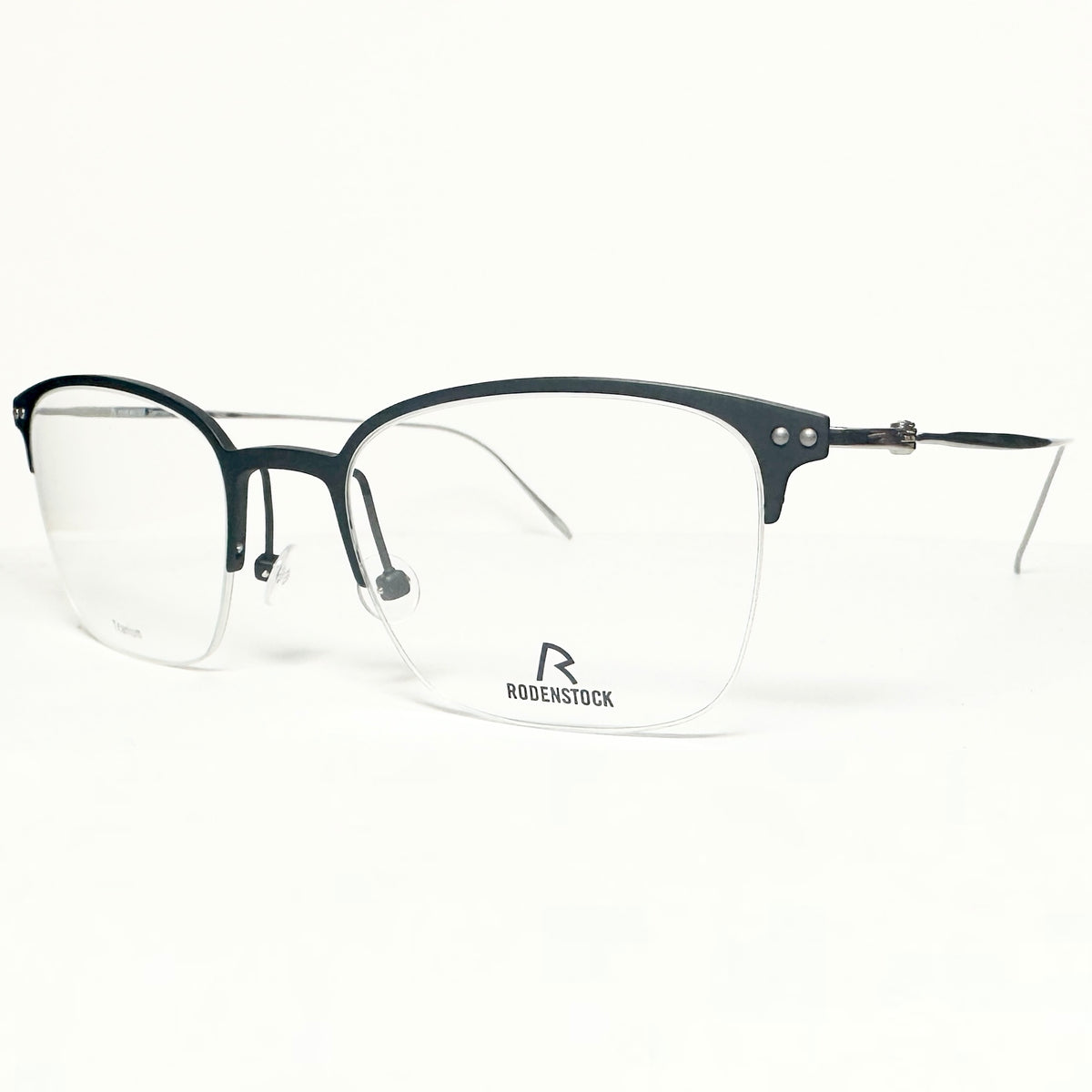 RODENSTOCK R7086 A Eyeglasses Frames in Black/Silver - Authentic New