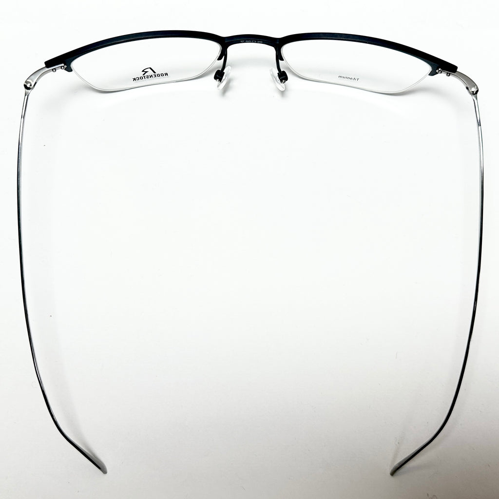 RODENSTOCK R7086 A Eyeglasses Frames in Black/Silver - Authentic New