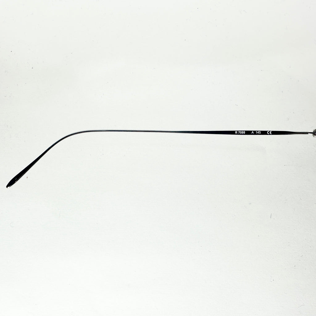 RODENSTOCK R7086 A Eyeglasses Frames in Black/Silver - Authentic New