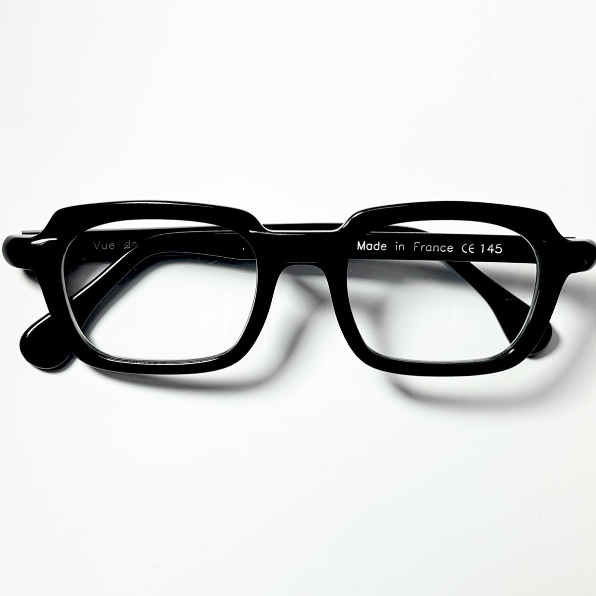 VUE DC BIZ Men's Eyeglasses Frame in Black - Authentic New
