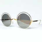 Mykita DECADES BUENO Unisex Sunglasses Frame in Glossy Gold - Authentic New