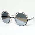 Mykita DECADES BUENO Unisex Sunglasses Frame in Silver/Black - Authentic New