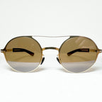 Mykita LUPINE MH2 SBR 244 Unisex Sunglasses Frame in Gold - Authentic New