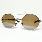 Mykita LUPINE MH2 SBR 244 Unisex Sunglasses Frame in Gold - Authentic New