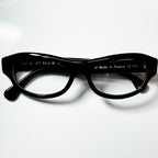 VUE DC JET 100 Unisex Eyeglasses Frame in Black - Authentic New
